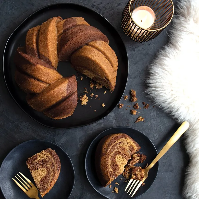Nordicware Gold Braided Bundt Pan 12cup 1pc