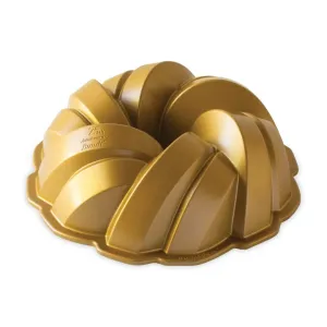 Nordicware Gold Braided Bundt Pan 12cup 1pc