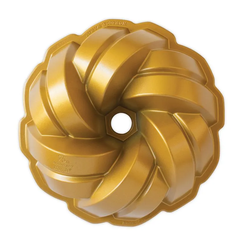Nordicware Gold Braided Bundt Pan 12cup 1pc