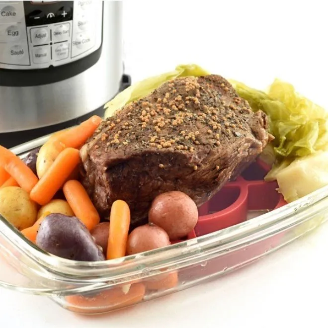 Norpro Round Nonstick Silicone Roast Rack / Trivet - Healthy Cooking & Roasting
