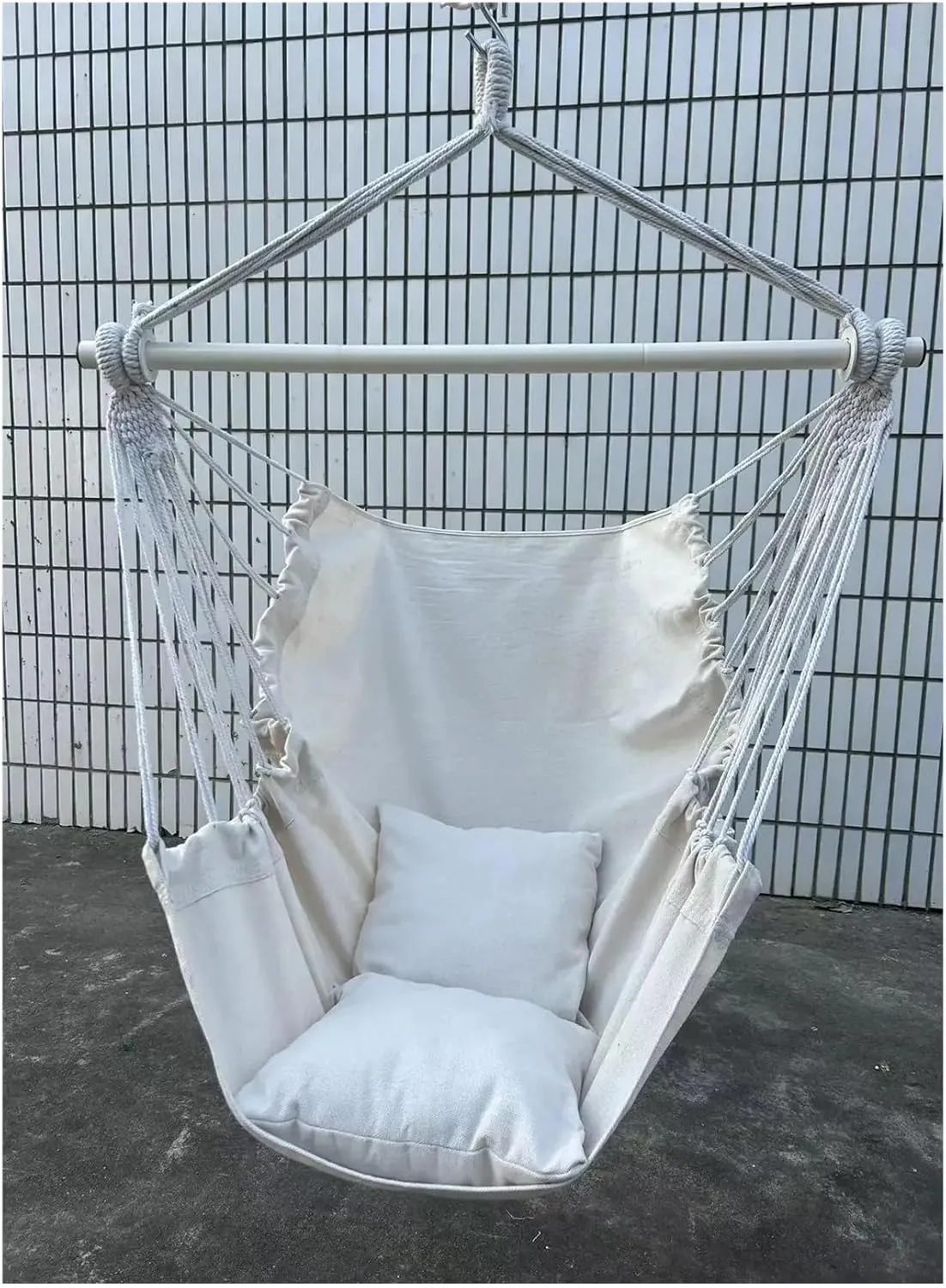 Nylon Parachute Hammock Net 1pc Leisure Fabric Hammock Chair Outdoor Swing Chair Hammock Dormitory Hammock Chair Rollover Hammock with Storage Bag Terrace Hammock(Style 11)