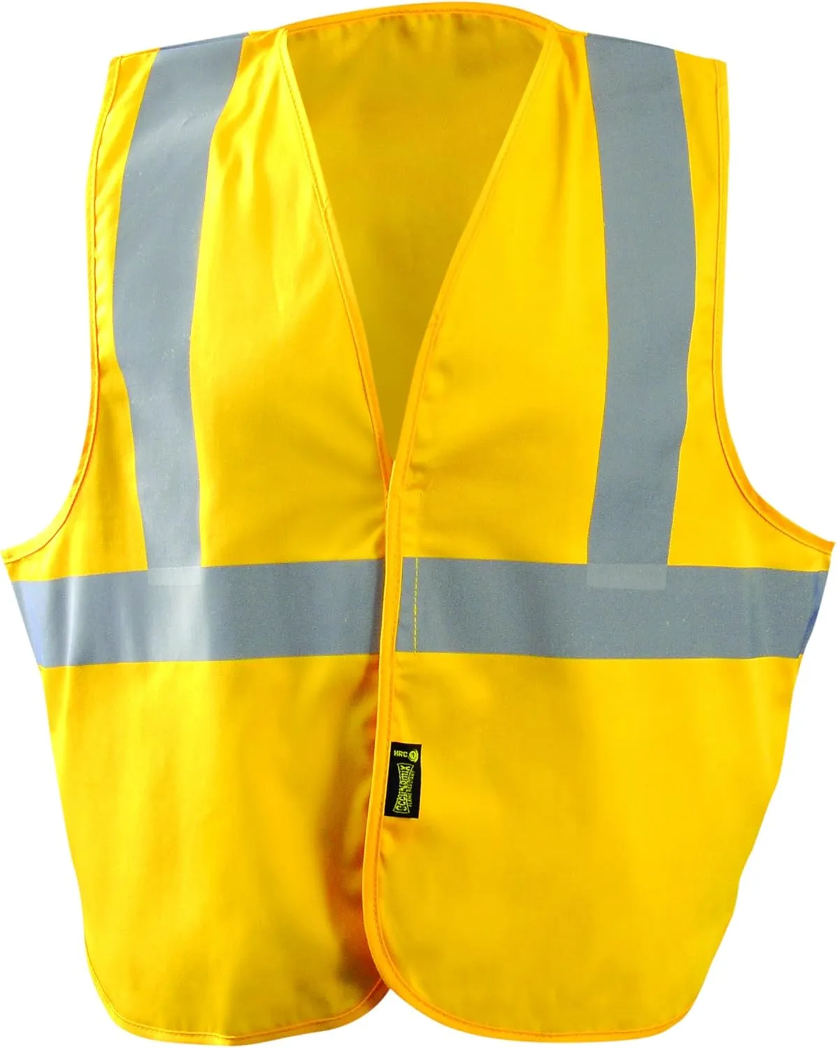 OccuNomix LUX-XSGFR-YS/M Classic Flame Resistant Cotton Non-Ansi Solid Vest, HRC 1 Protection, Small/Medium, Yellow