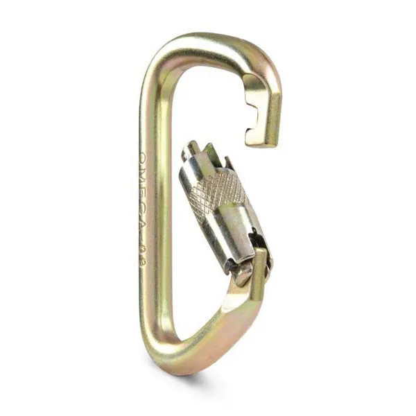 Omega Pacific Steel Two-Stage Quik-Lok Carabiner