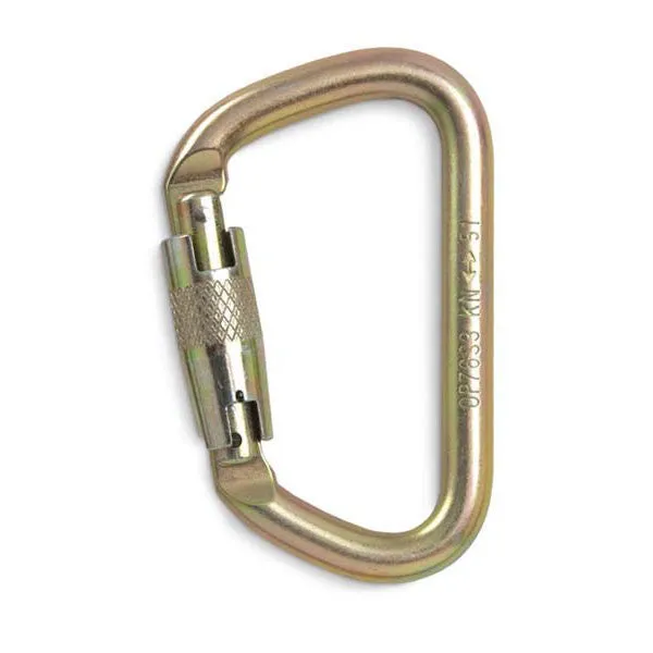 Omega Pacific Steel Two-Stage Quik-Lok Carabiner