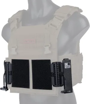 OneTigris MOLLE Quick Release Adapters for Plate Carrier, Cummerbund Quick Disconnect Buckles Tactical Vest Accessories