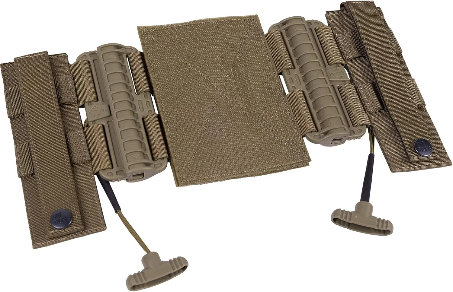 OneTigris MOLLE Quick Release Adapters for Plate Carrier, Cummerbund Quick Disconnect Buckles Tactical Vest Accessories