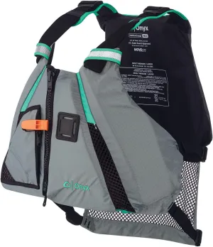 Onyx U.S. Coast Guard and Transport Canada Approved MoveVent Dynamic Paddle Vest for Adults for Kayaking, Canoeing, Stand Up Paddleboarding