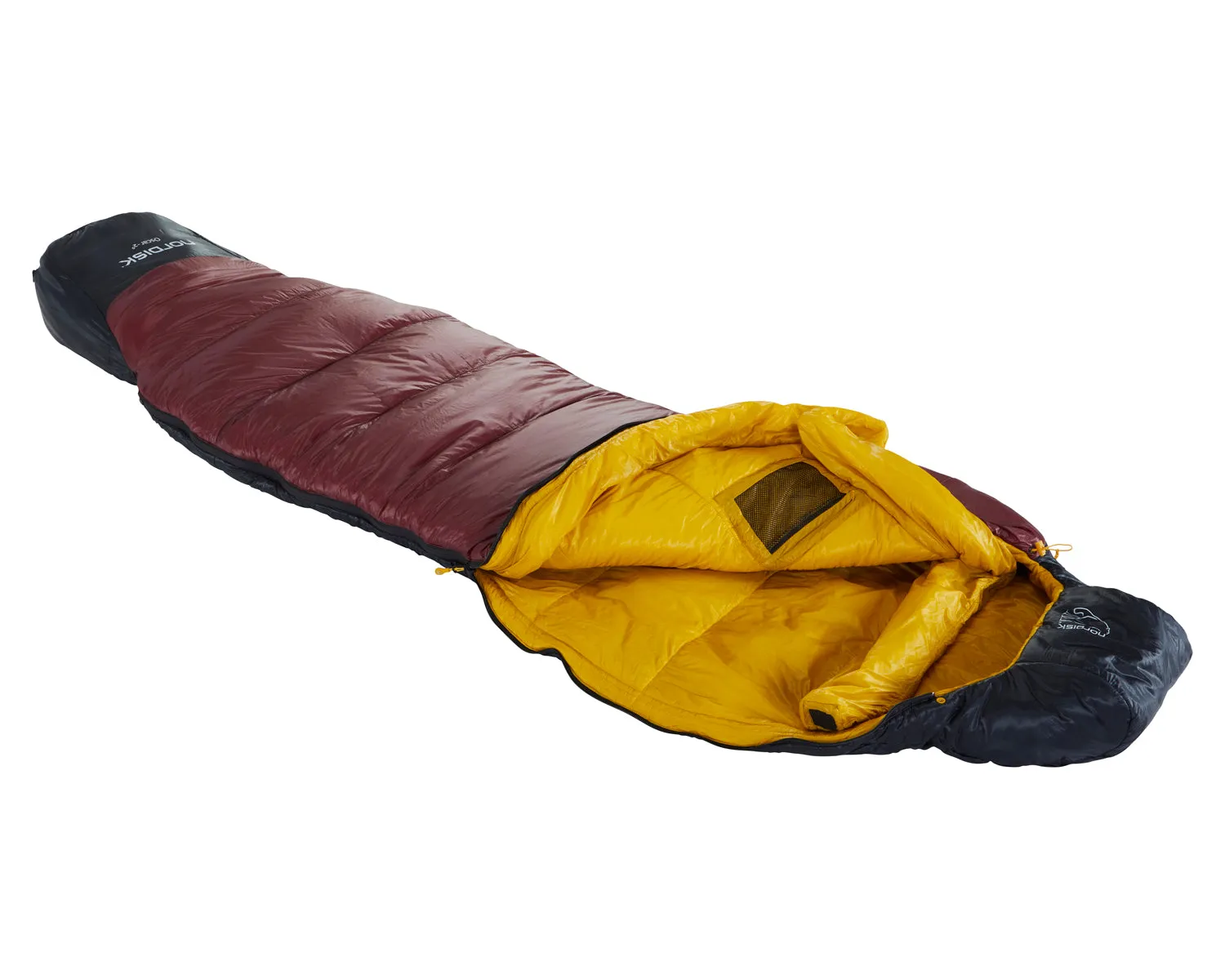 Oscar -2° Curve Sleeping Bag - Rio Red