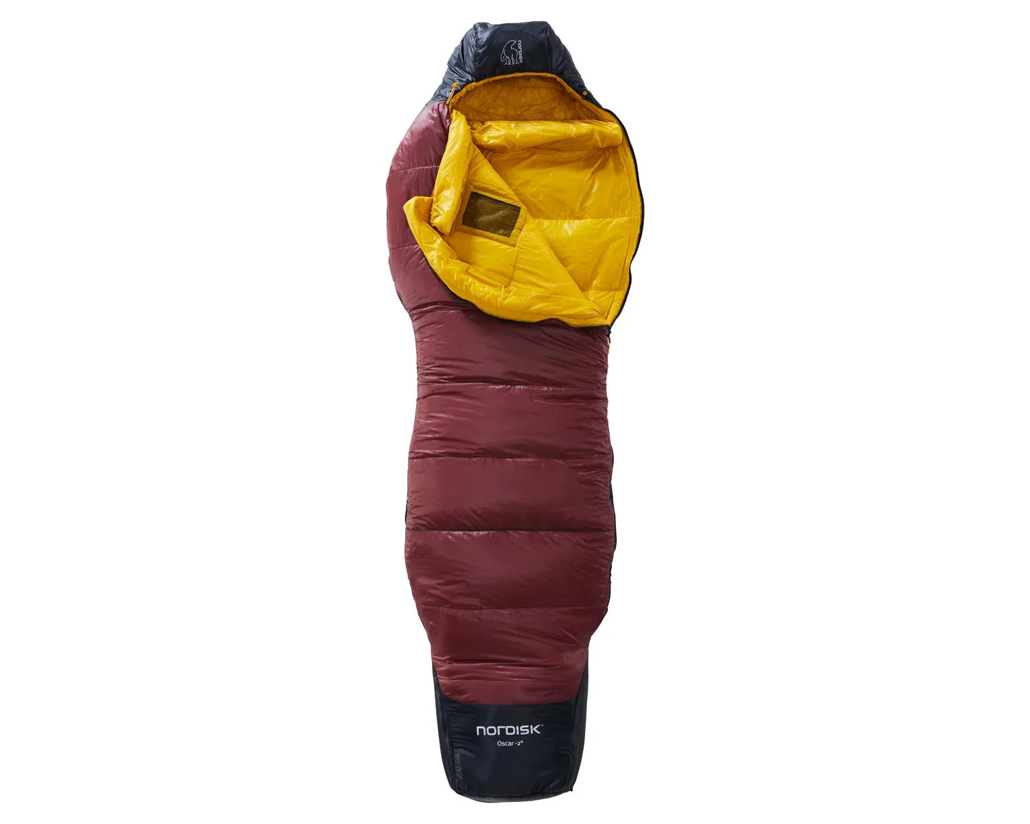 Oscar -2° Curve Sleeping Bag - Rio Red