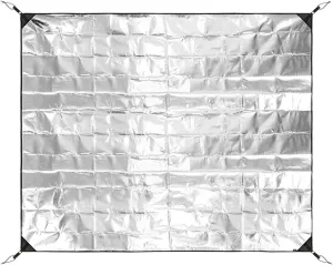 Outdoor Picnics Mat Sleep Tent Pad Aluminum Foil Foams Insulating Camping Mat Sleep Tent Pad Thermal Insulating Mat