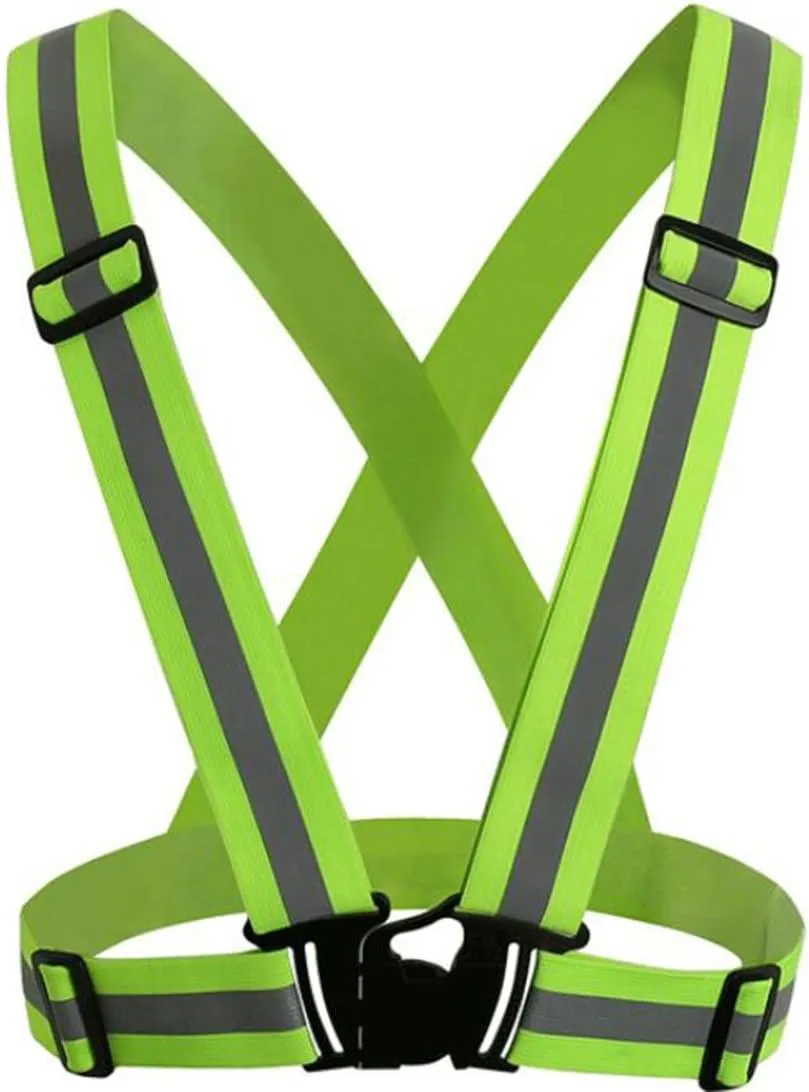 Outdoor Sports Reflective Safety Running Band Elastic Reflective Vest