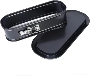 Oval Cake Lock Nonstick Carbon Steel Heat Heavy Duty Baking Pan for Loaf Cake