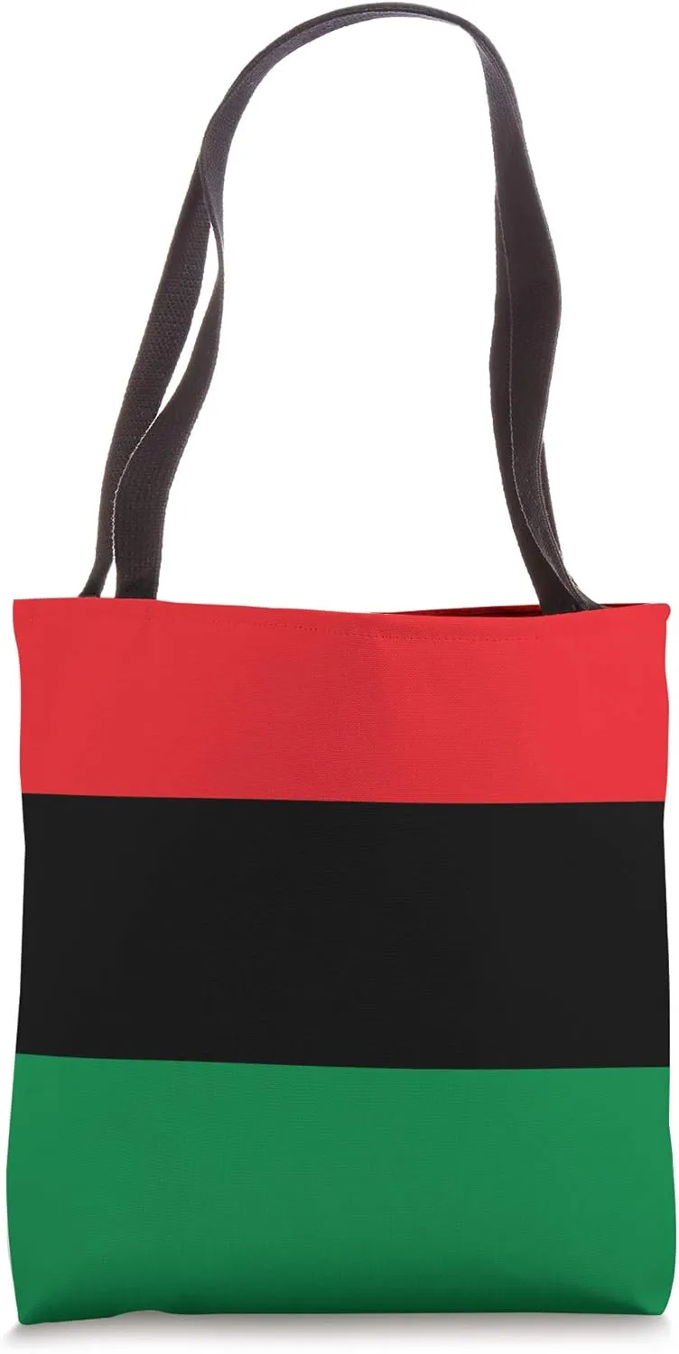 Pan-African Flag Afro-American UNIA Black Liberation Africa Tote Bag
