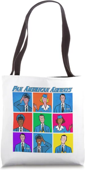 Pan Am Flight Crew Pan American Airways Tote Bag