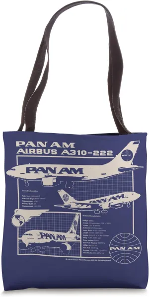 Pan Am Plane General Information Tote Bag