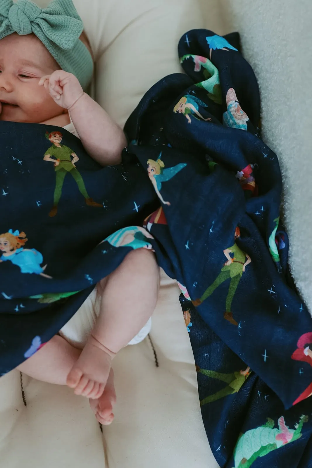 Pan Muslin Swaddle Blanket
