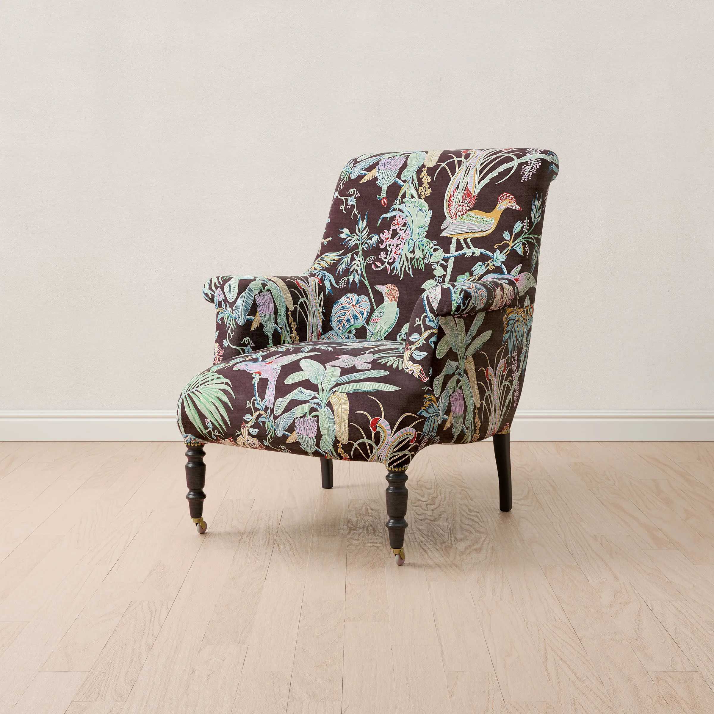 Parlour Chair - Linen Fabric