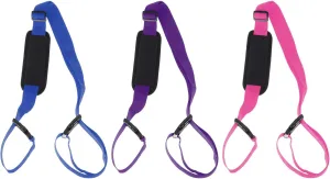 PATIKIL Carrying Beach Chair Straps, 3 Pack Adjustable Beach Chair Straps Shoulder Carrying Straps for Folding Chair Backpack, Blue, Purple, Rose Red