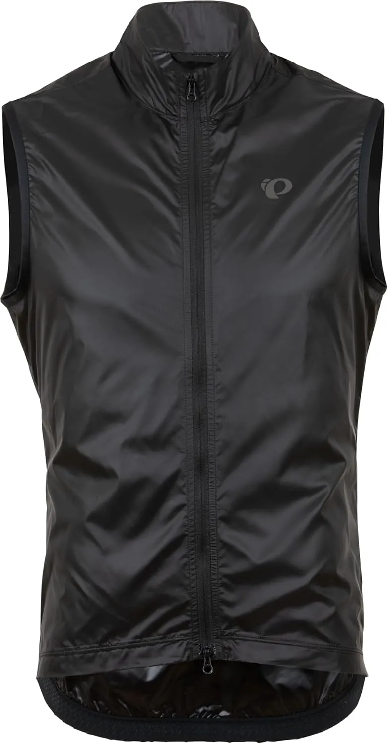 PEARL IZUMI Men's Attack Barrier Vest, Form Fitting Cycling Vest With Water Repellent Treatment & Reflective Elements