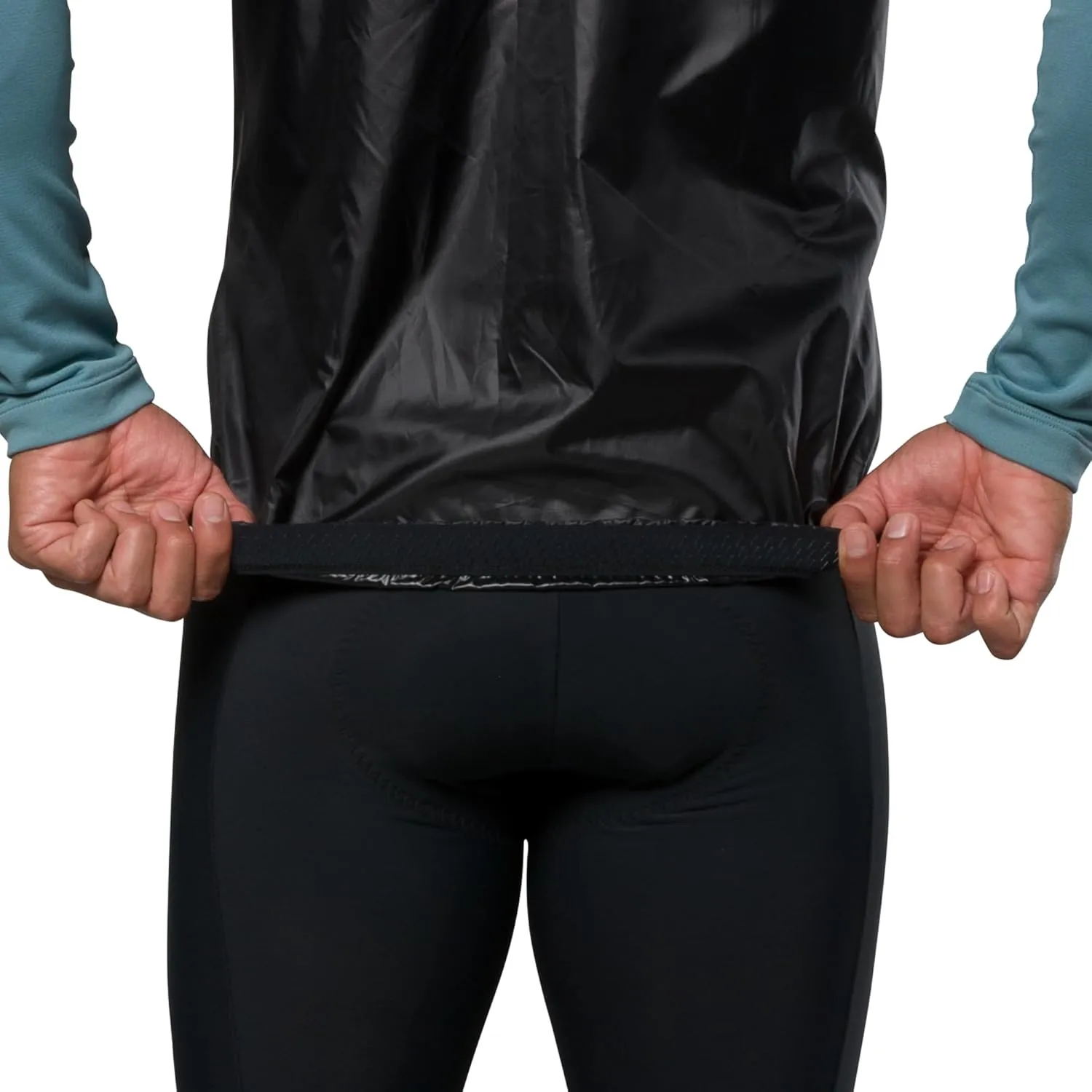 PEARL IZUMI Men's Attack Barrier Vest, Form Fitting Cycling Vest With Water Repellent Treatment & Reflective Elements