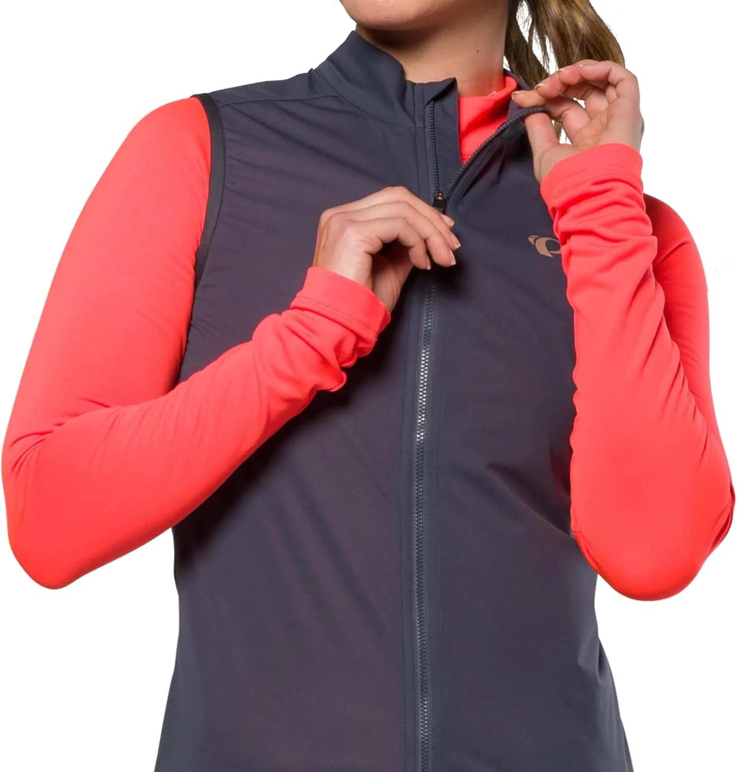 PEARL IZUMI Women's Pro Barrier Vest, Form Fitting Windproof & Sleeveless Cycling Vest With Reflective Elements For Safety,