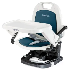 Peg Perego Rialto - Booster Seat - Suitable for Children 6 Months and Up - Made in Italy - Petrolio (Teal) (IMRIASNA03PL71)