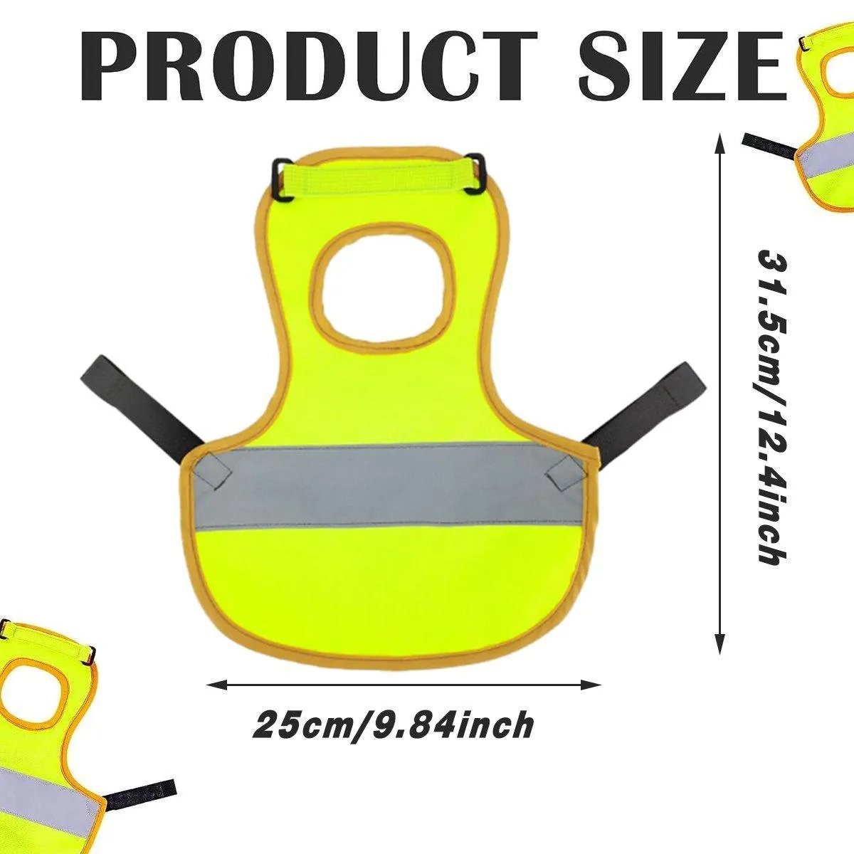 Pet Clothes Chicken Vest Duck Goose Clothing for Small Animals Winter Wear