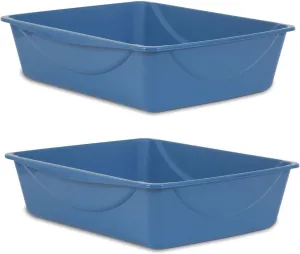 Petmate 22182 16.05" X 12.05" X 4" Medium Litter Pan Assorted Colors2