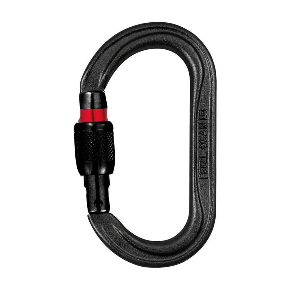 Petzl Oxan STEEL Screw-Lock Oval Carabiner