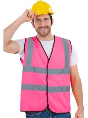 Pink High-Vis Vest  Wholesale