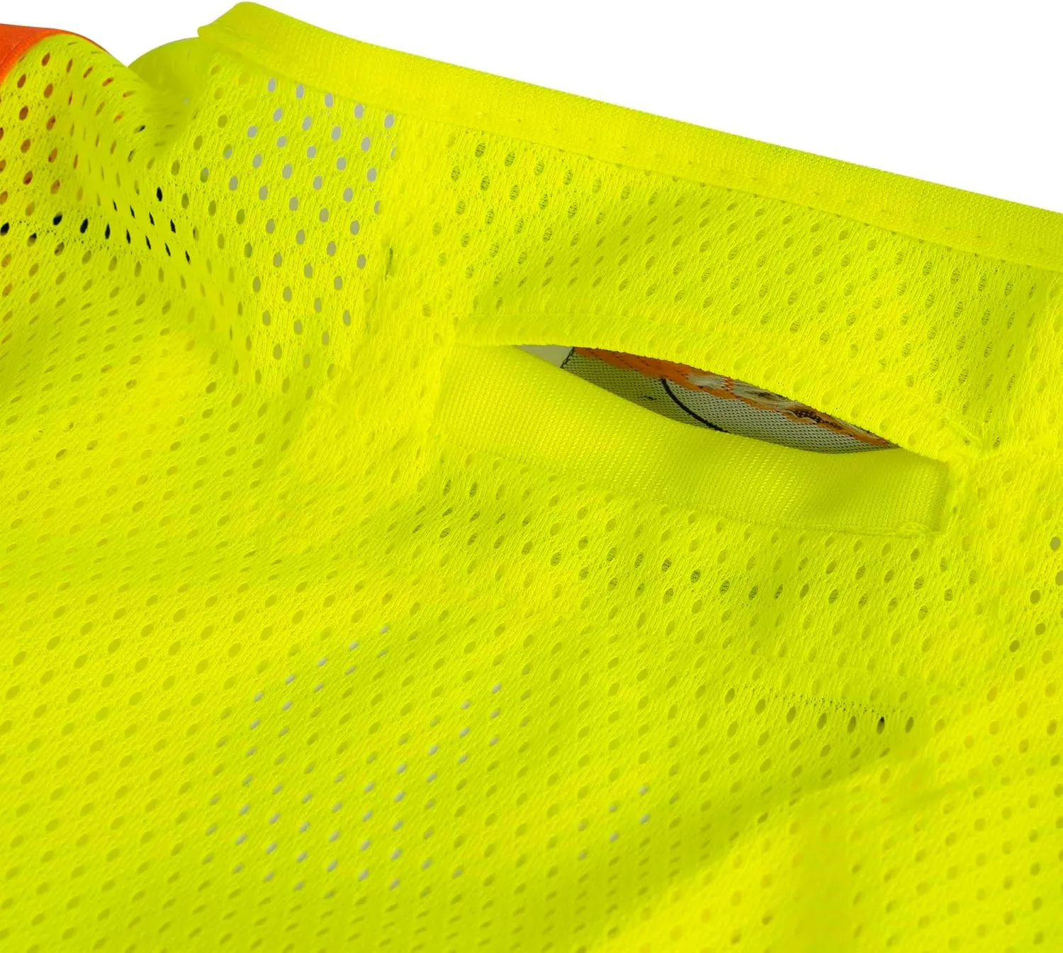 Pioneer Hi Vis Flame Resistant Vest For Men and Women - Self-Extinguishing FR Mesh - Reflective Tape - Class 2
