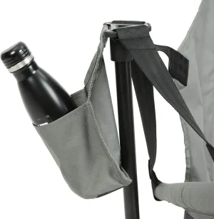 Portable Hammock Camping Chair with Adjustable Recline for Outdoor Use, Lightweight Aluminum Frame, Grey
