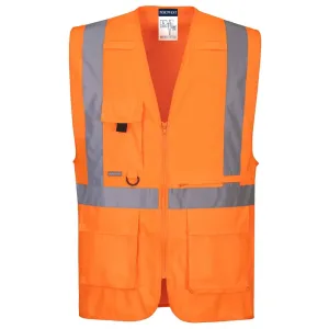 Portwest C357 Hi Vis Executive Vest With Tablet Pocket