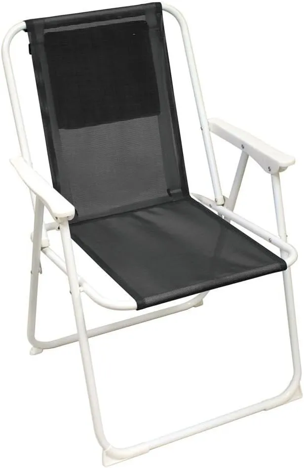 Preferred Nation Portable Beach Chair, Black