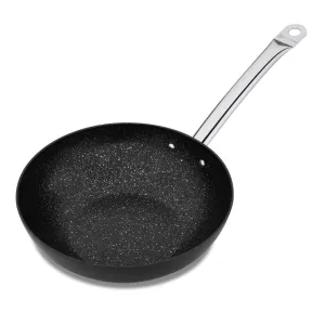 PROLINE VOLKANIT NERO WOK BLACK 3.7 lt (125 oz) 28 x 8.3 cm (11" x 3.3")