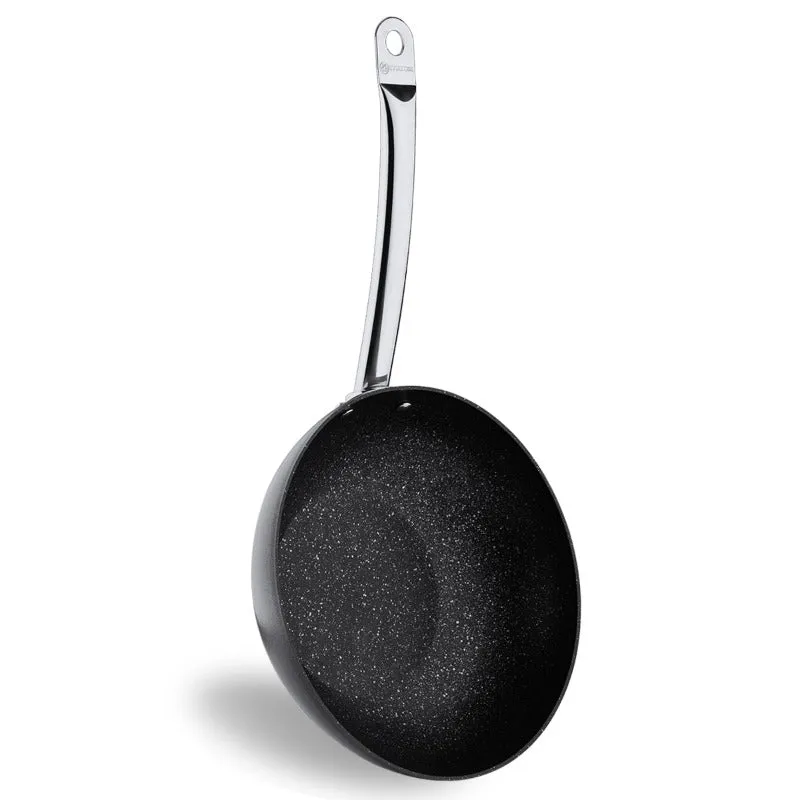 PROLINE VOLKANIT NERO WOK BLACK 3.7 lt (125 oz) 28 x 8.3 cm (11" x 3.3")