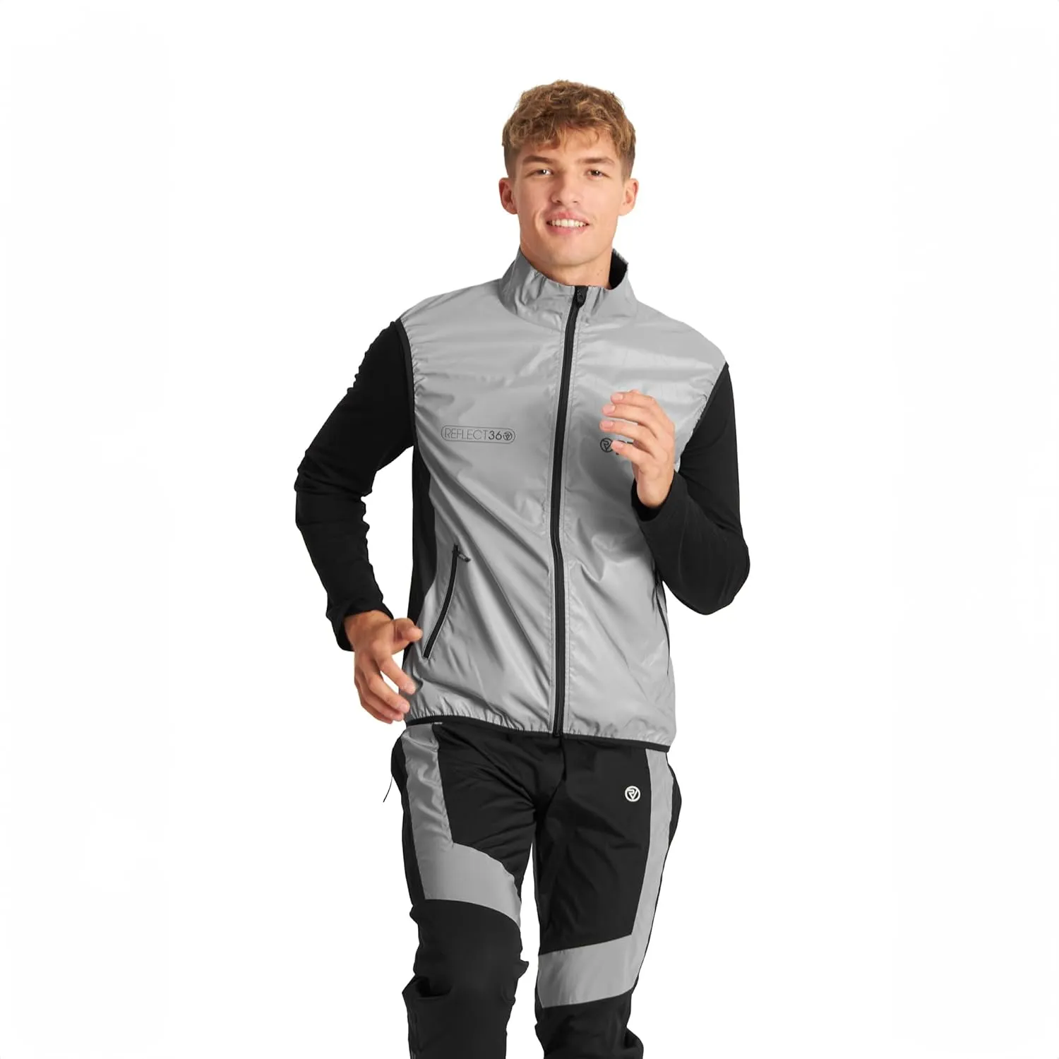Proviz Men's REFLECT360 Lightweight Reflective Running Gilet Hi Visibility Jogging Vest