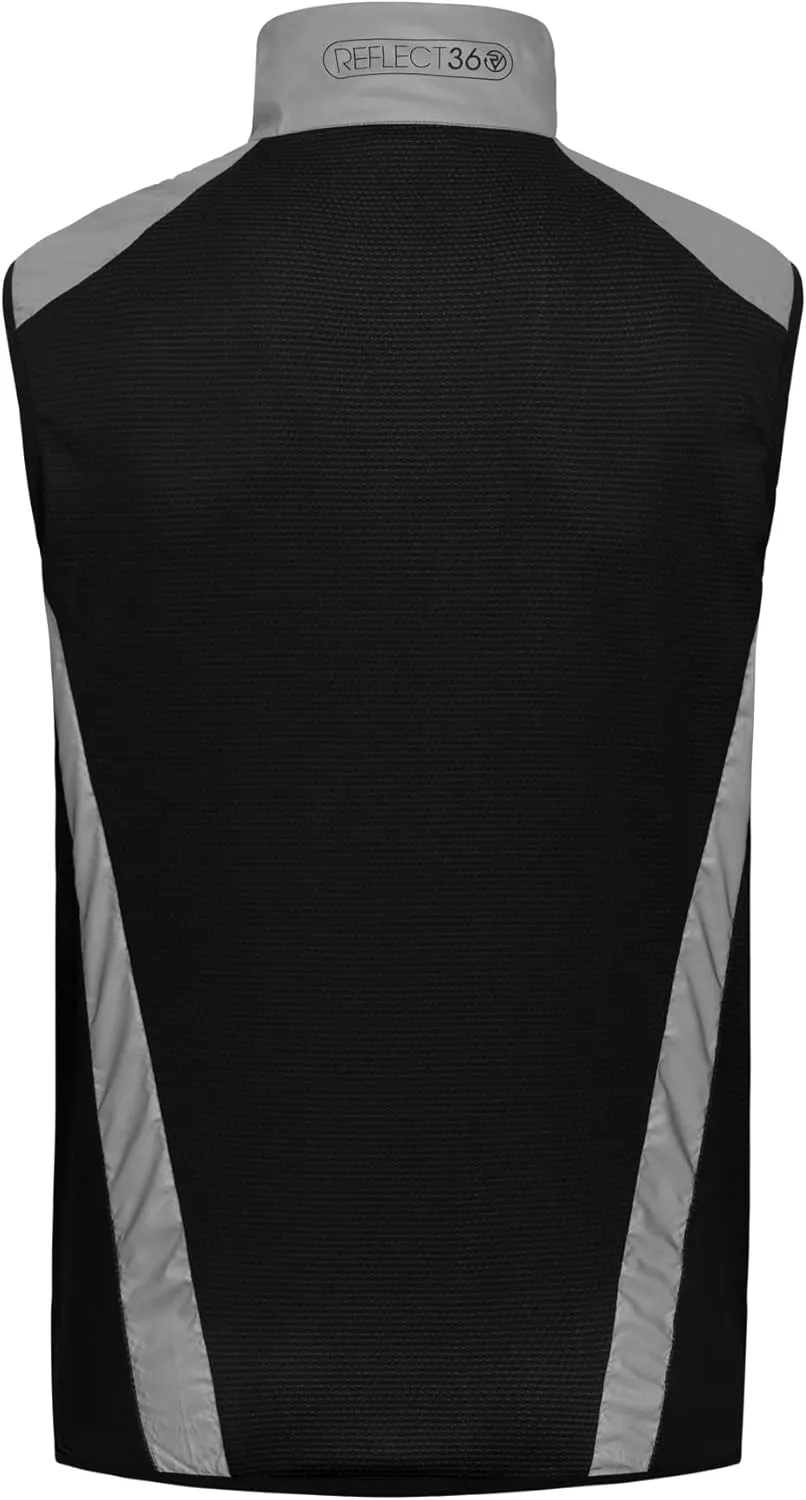 Proviz Men's REFLECT360 Lightweight Reflective Running Gilet Hi Visibility Jogging Vest