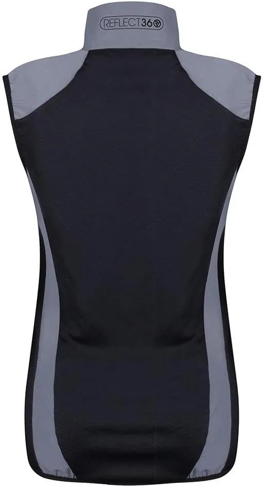 Proviz Women's REFLECT360 Lightweight Reflective Running Gilet Hi Visibility Jogging Vest