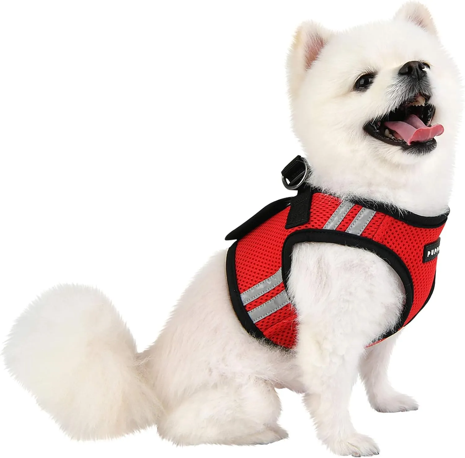 Puppia Soft Vest Harness PRO - RED - L