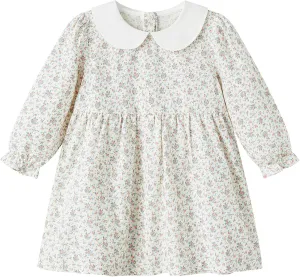 pureborn Baby Toddler Girl Dress Short and Long Sleeve Cotton Playwear Dresses 0-6T