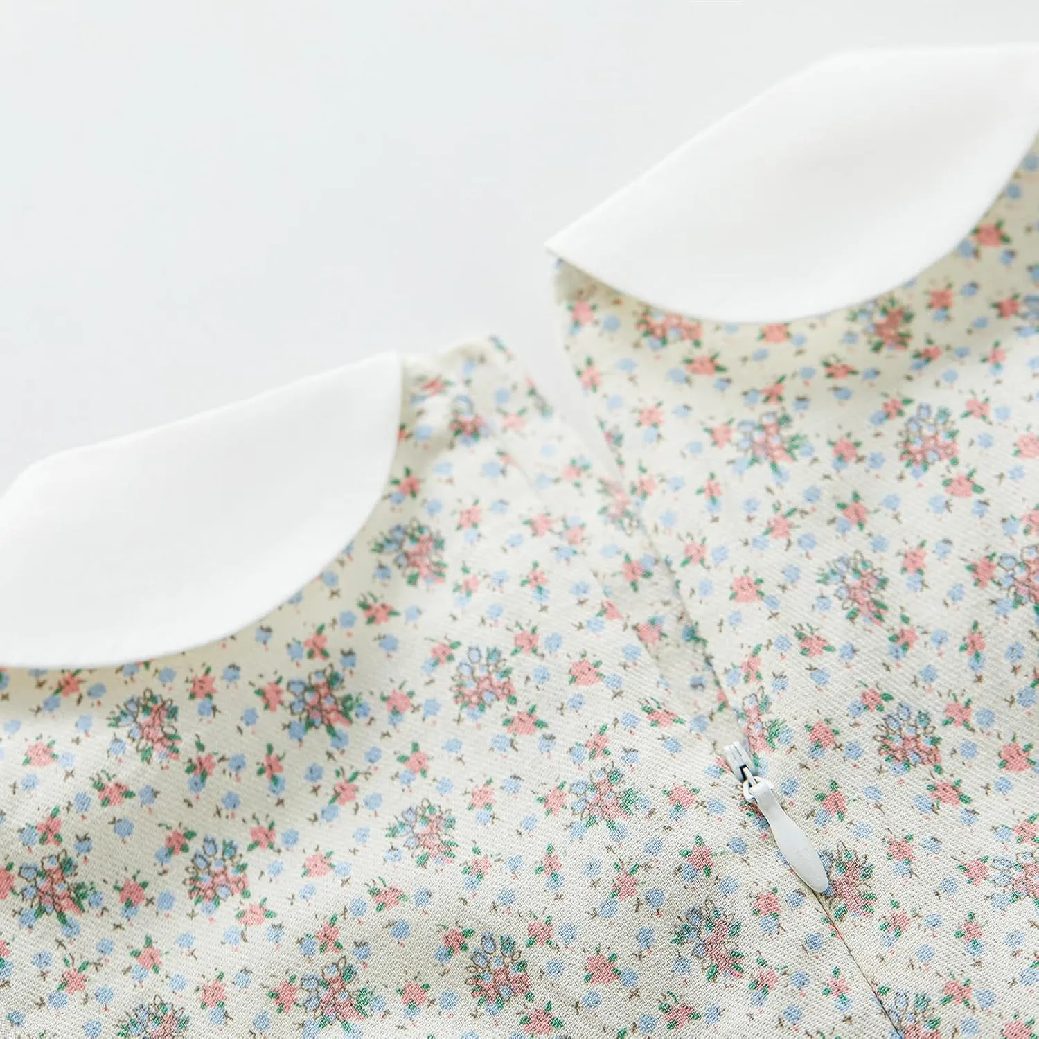 pureborn Baby Toddler Girl Dress Short and Long Sleeve Cotton Playwear Dresses 0-6T