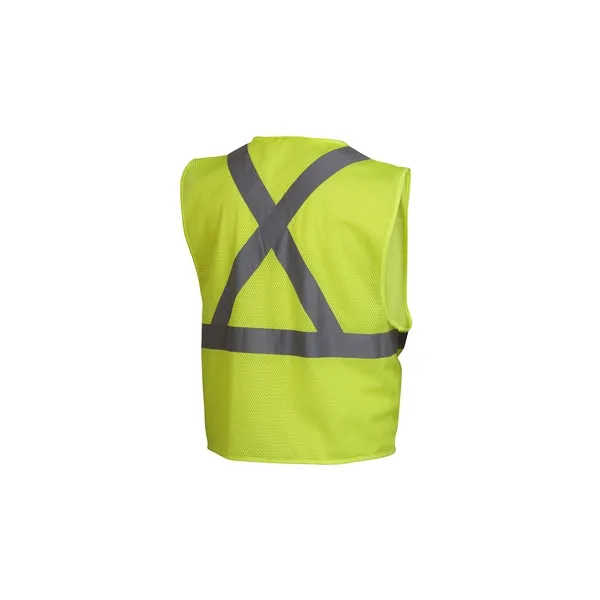 Pyramex Class 2 Hi-Vis Vest with Reflective Tape