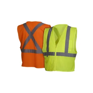 Pyramex Class 2 Hi-Vis Vest with Reflective Tape
