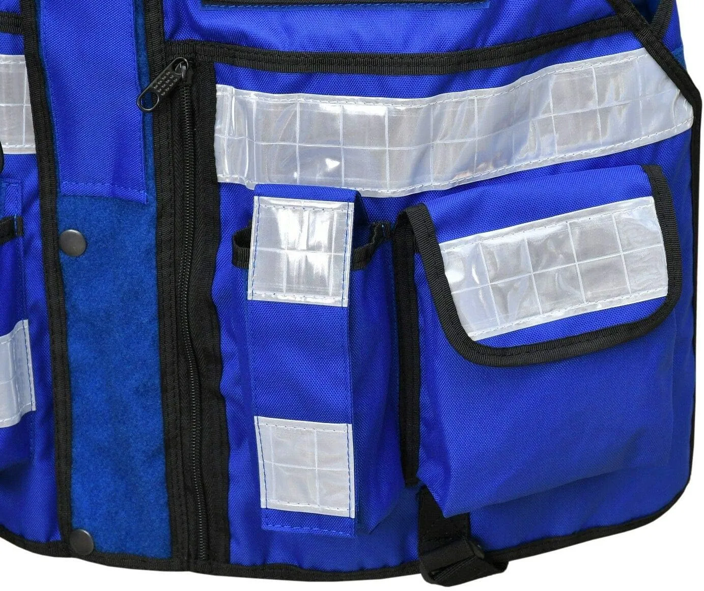 RAC3 High Visibility Security Vest with Reflective Stripes - Ideal for Safety and Identification