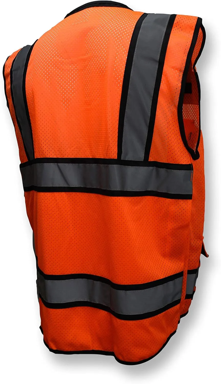 Radians SV65 Heavy Duty Surveyors Safety Vest with Zipper, Large Plan Pocket, Hi-Viz Green or Hi-Viz Orange