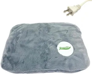 Rechargeable Electric Hot Water Bag with Soft Cover – Heat Therapy Pad for Pain Relief, Cramps, & Sore Muscles, Winter Cold – Hot Compress & Hand Warmer for Indoor/Outdoor Use (Prefilled)
