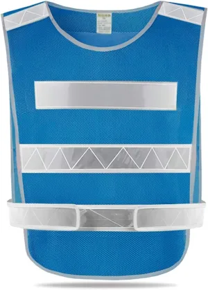 reflective clothing Reflective vest vest car safety clothing sanitation building construction road Night Running, Biking, Walking. Reflective Running Vest, Safety Straps, Reflector Strips reflecting s