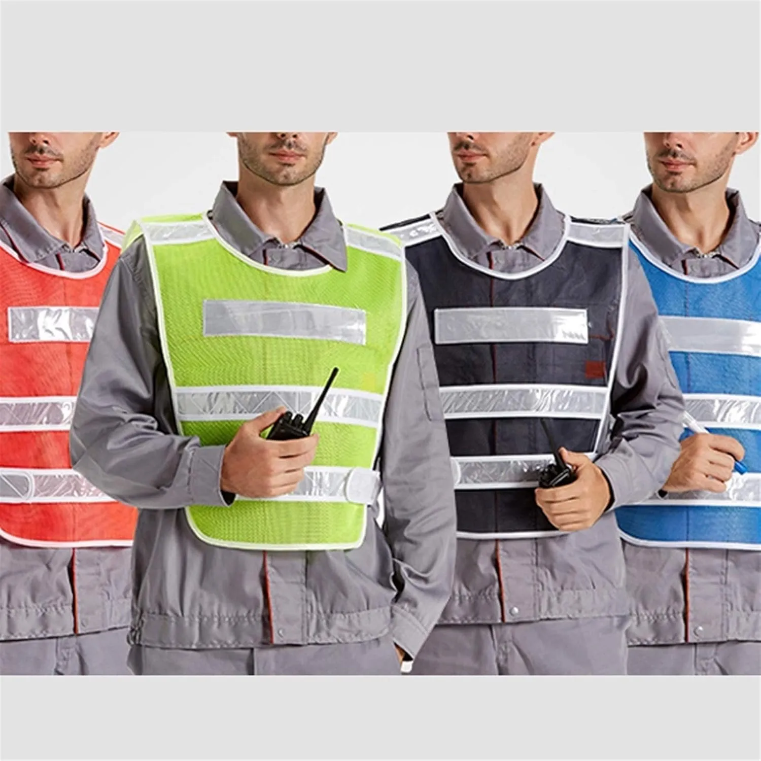 reflective clothing Reflective vest vest car safety clothing sanitation building construction road Night Running, Biking, Walking. Reflective Running Vest, Safety Straps, Reflector Strips reflecting s