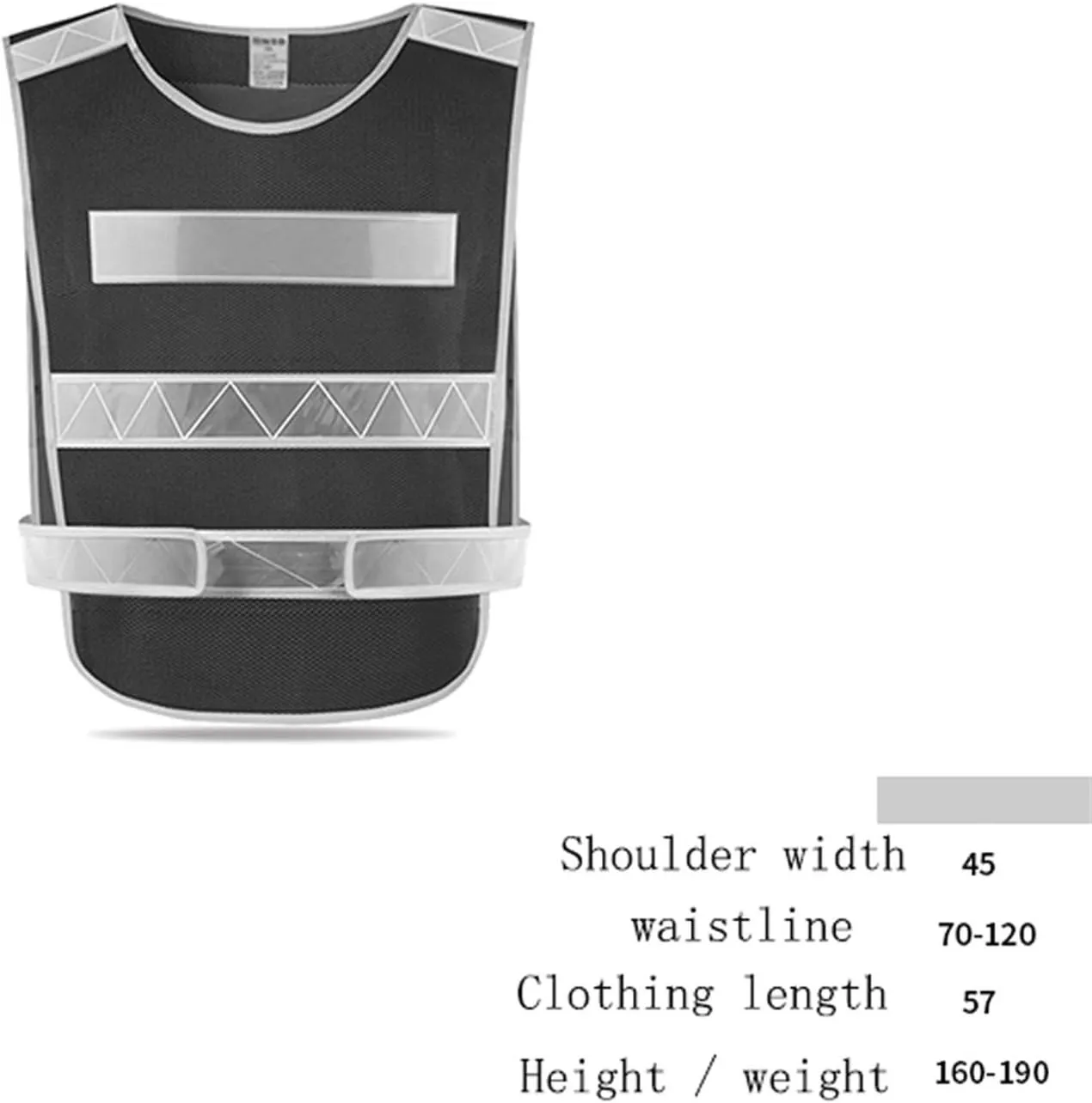 reflective clothing Reflective vest vest car safety clothing sanitation building construction road Night Running, Biking, Walking. Reflective Running Vest, Safety Straps, Reflector Strips reflecting s